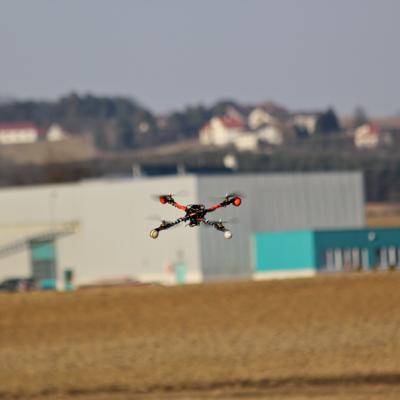 Quadrocopter Im Flug